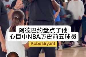 NBA历史前五球员！你同意阿德巴约的榜单吗？ ...